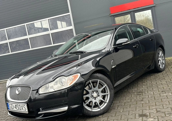 Jaguar XF cena 39800 przebieg: 177114, rok produkcji 2010 z Wysokie Mazowieckie małe 529